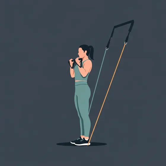 Band pulldown demonstrated