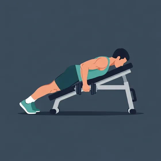 Chest-supported row demonstrated
