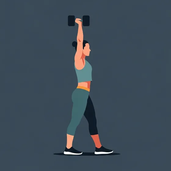 Overhead carry demonstrated