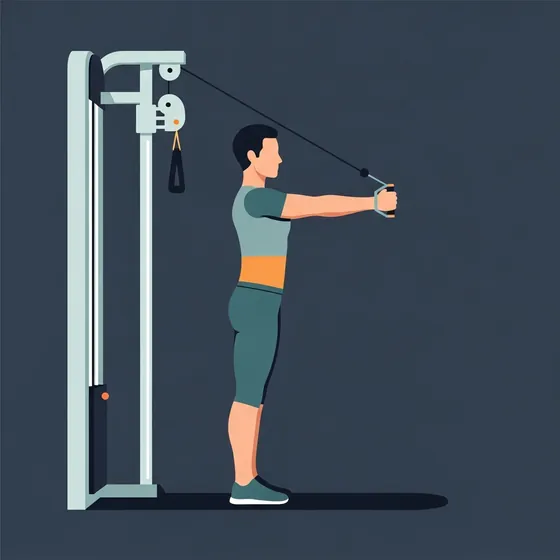 Pallof press demonstrated