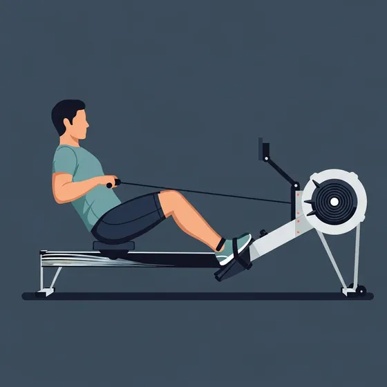 Rowing machine demonstrated