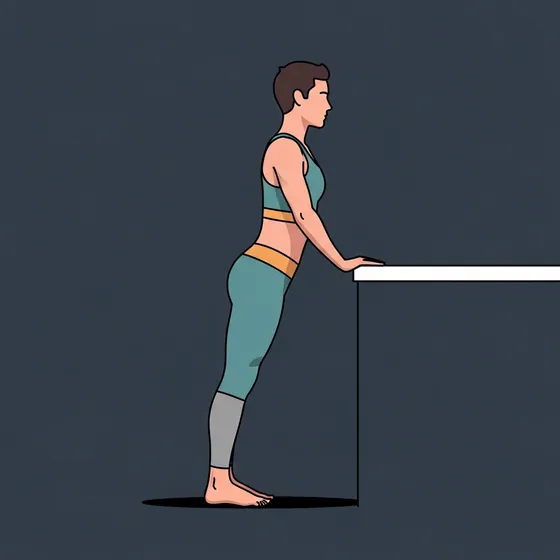Tandem stance hold demonstrated
