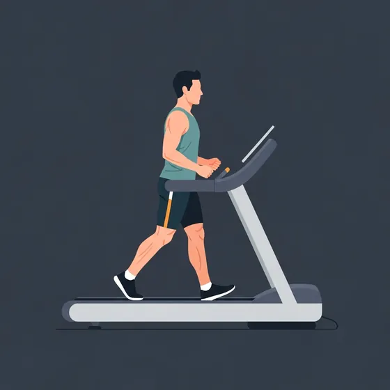 Treadmill walk demonstrated